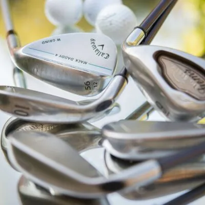 golf clubs with balls scaled Birdie.lt