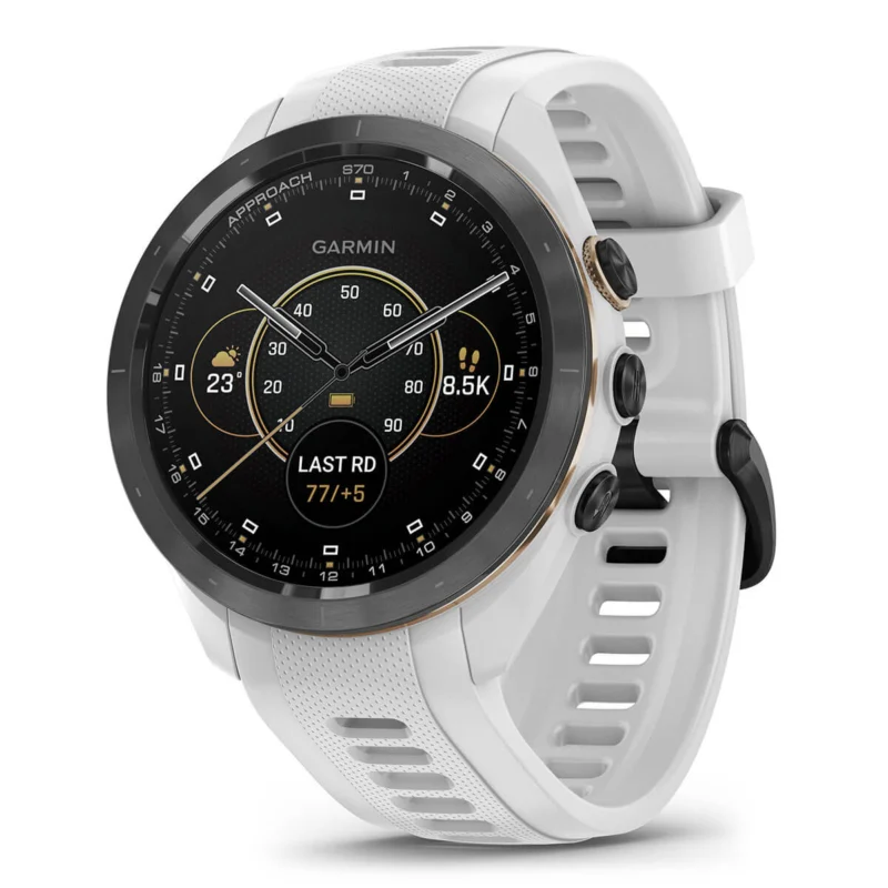Garmin Approach S70 Golf GPS 42mm Baltos Spalvos - Birdie.lt