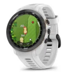423763 White Garmin Approach S70 42mm Golf GPS Watch 6 Birdie.lt