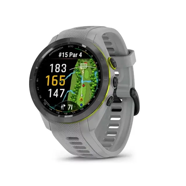 Garmin Approach S70 Golf GPS 42mm Powder Gray - Birdie.lt