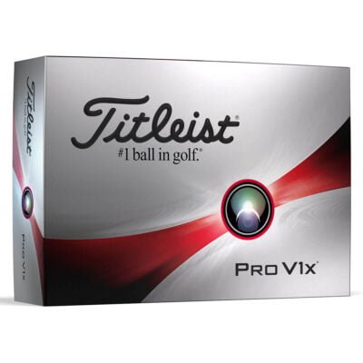 White-Titleist-Pro-V1x-12-Golf-Ball-Pack