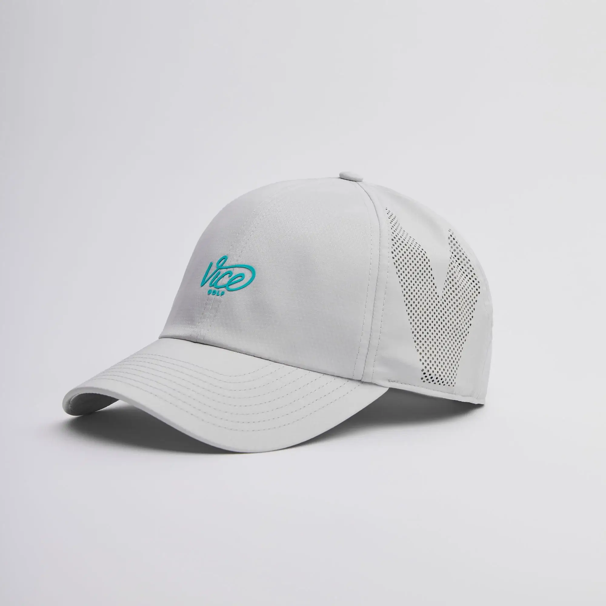 Vice-Golf-Curved-Dad-Cap-Light-Grey